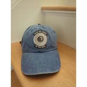 Squid Ink Coffee St George Maine Adult Adjustable Hat Cap
